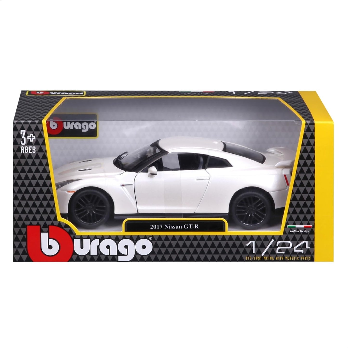 NISSAN GT-R 2017 1:24 WHITE
