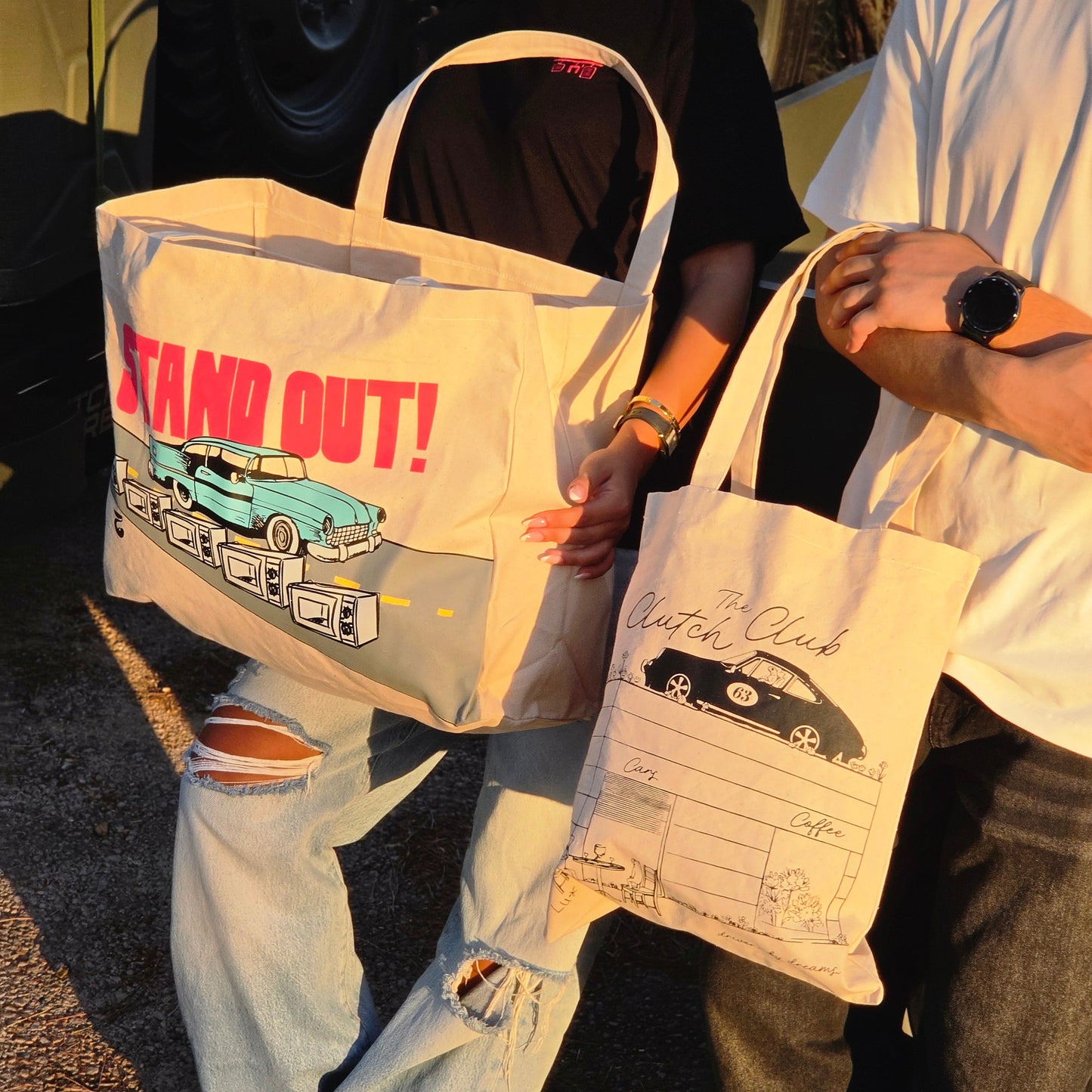 Clutch Club Tote Bag