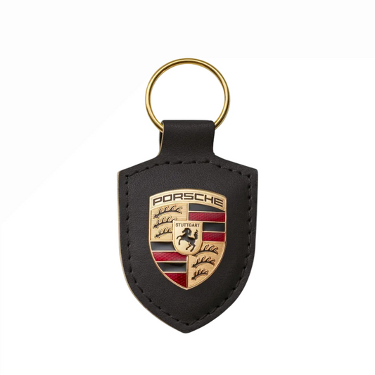 Porsche Crest Key Ring