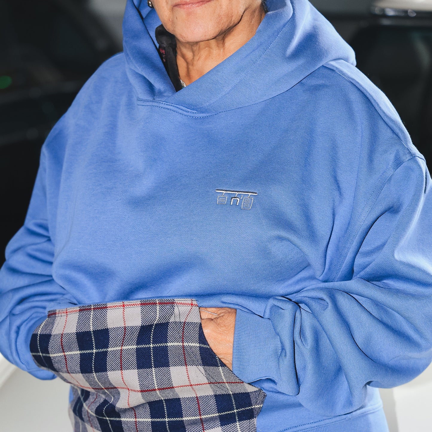 Mercedes-Benz 300SL Plaid Hoodie