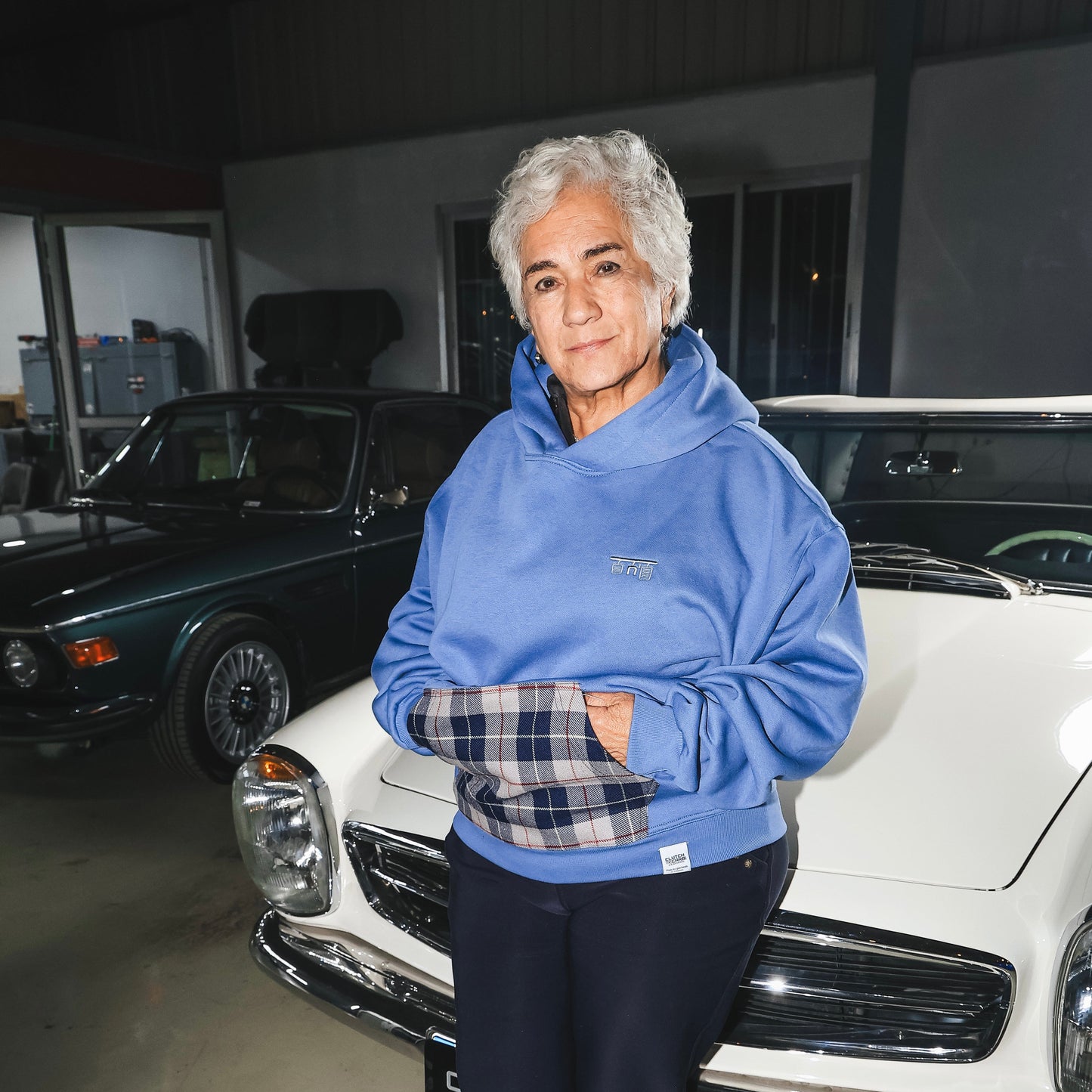 Mercedes-Benz 300SL Plaid Hoodie