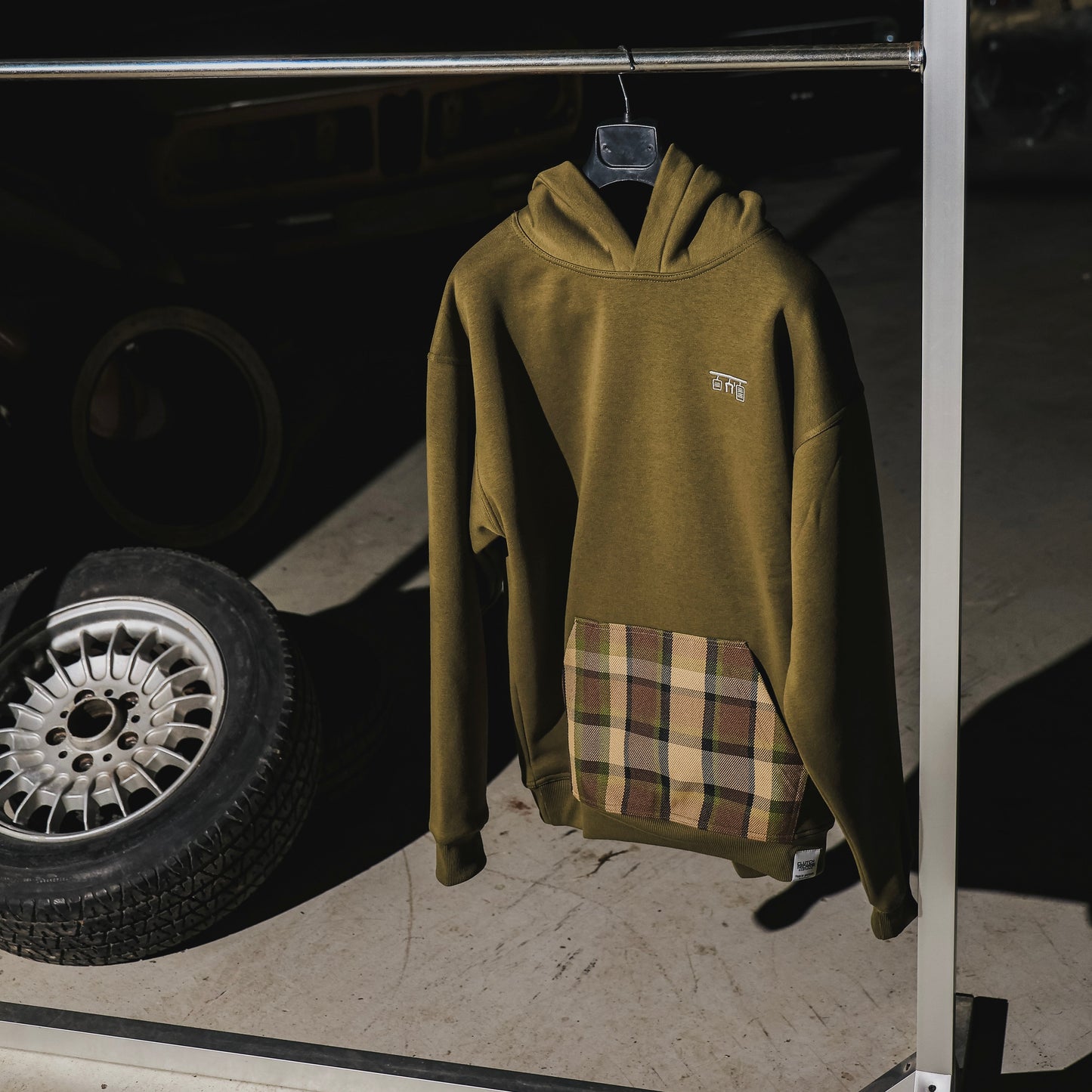 Volkswagen Westfalia Plaid Hoodie
