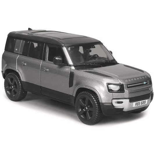 LAND ROVER DEFENDER 110 2022 1:24 SILVER 211015L