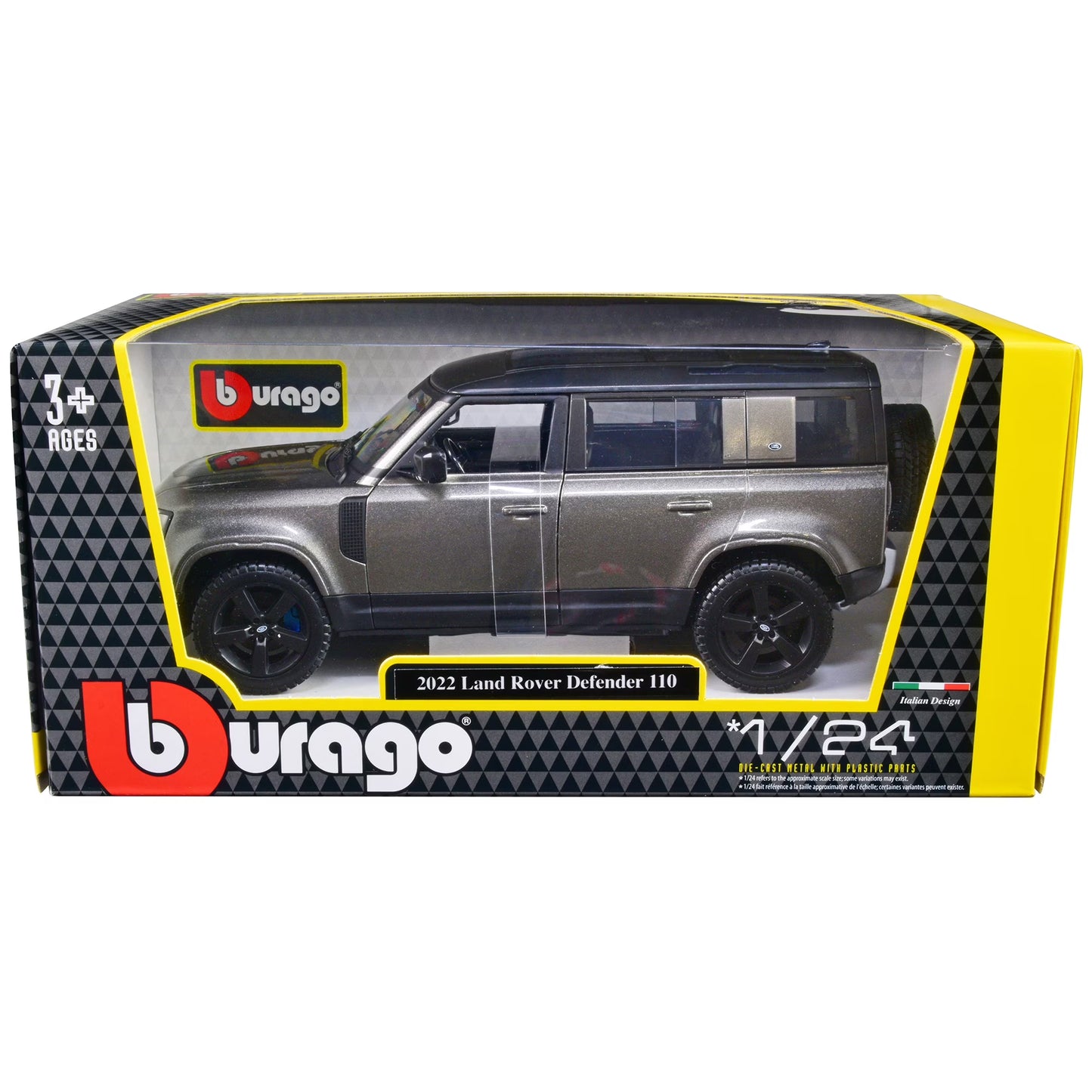 LAND ROVER DEFENDER 110 2022 1:24 SILVER 211015L