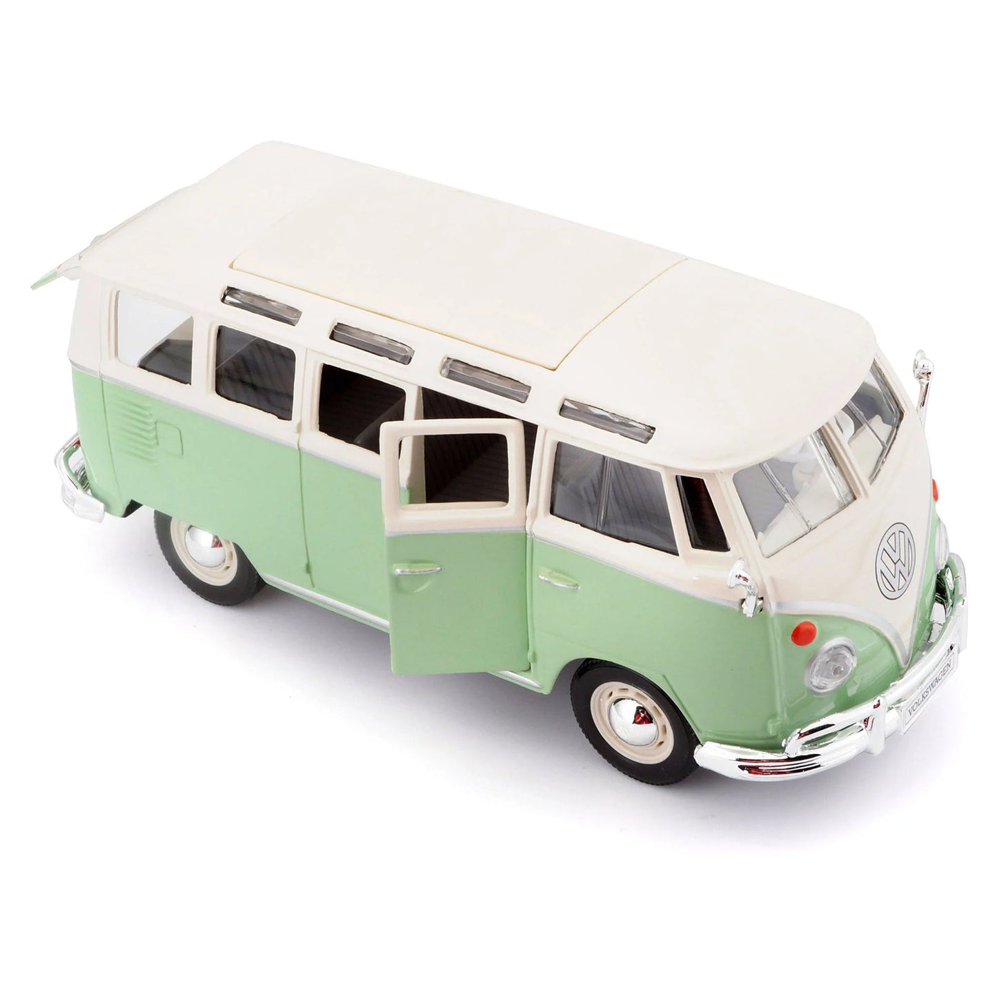VOLKSWAGEN VAN SAMBA 31956 GREEN/WHITE